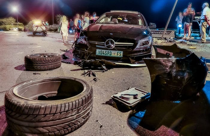 Rendszámában a végzete: CLA45 AMG-t zúztak Fokvárosban – fotók