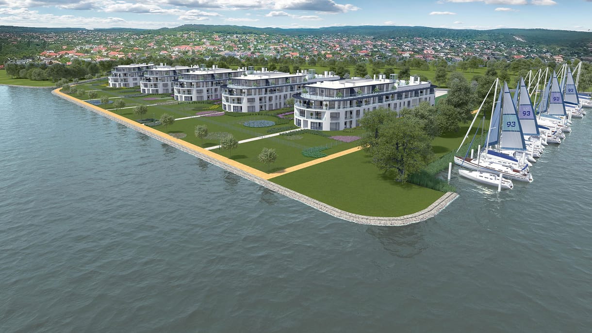 Kiöntött a Balaton Keszthelynél