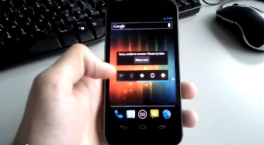 Videó az Ice Cream Sandwich-ről és az új Nexus Prime-ról