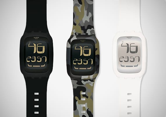 Swatch Touch Watch: érintőképernyős gyönyöróra