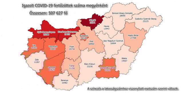 Koronavírus: majdnem ezren vannak már lélegeztetőgépen, 9444 új fertőzöttet találtak