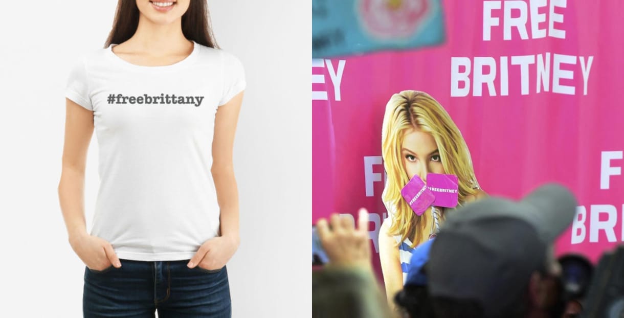 Egy férfi hasznot akart húzni Britney Spears ügyéből, rajta maradt 10 ezer #FreeBrittany-feliratú póló