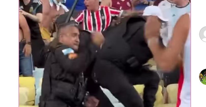 Félelmetes jelenetek játszódtak le a brazil-argentin meccs lelátóján