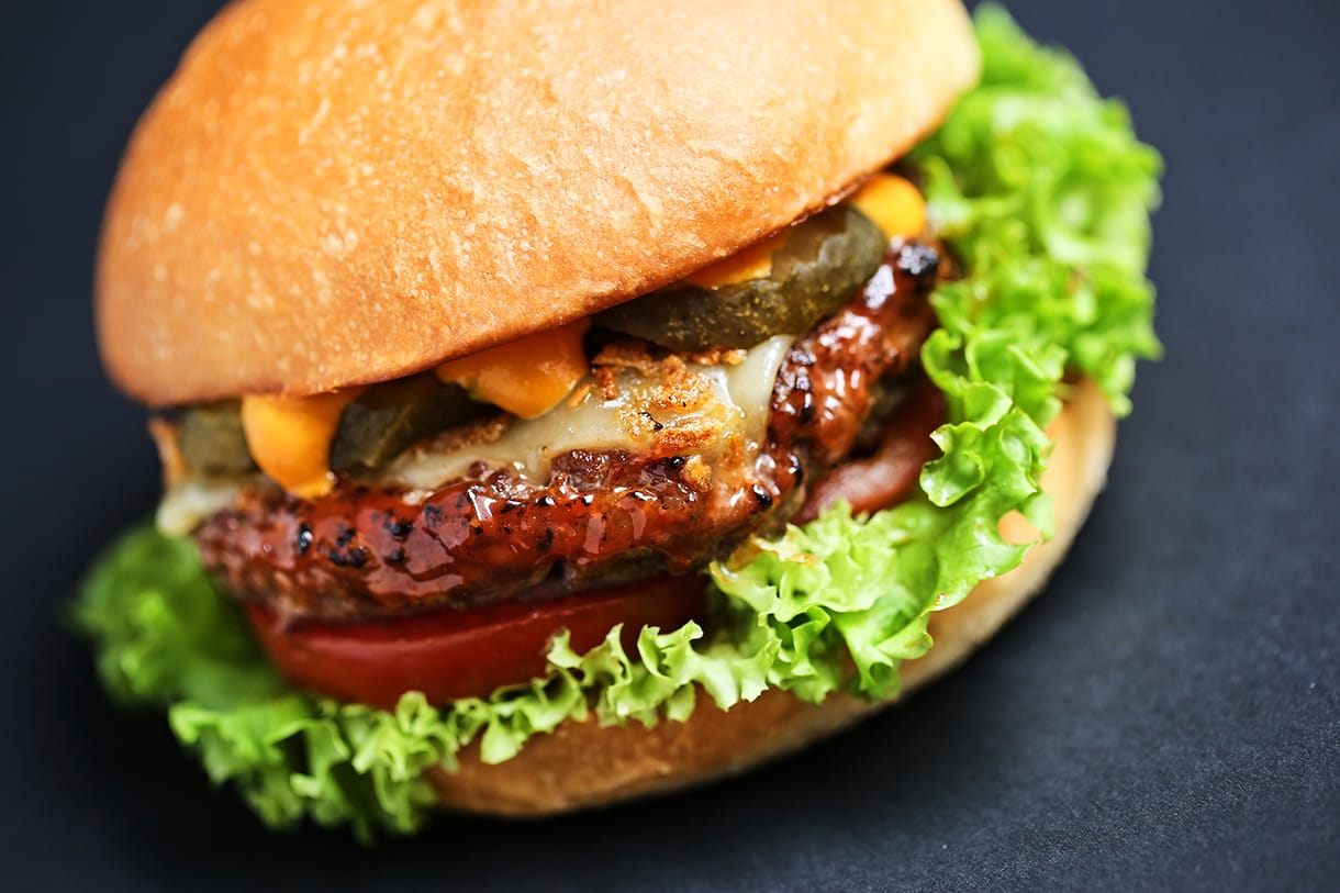 Whiskey-s burger házilag - recept