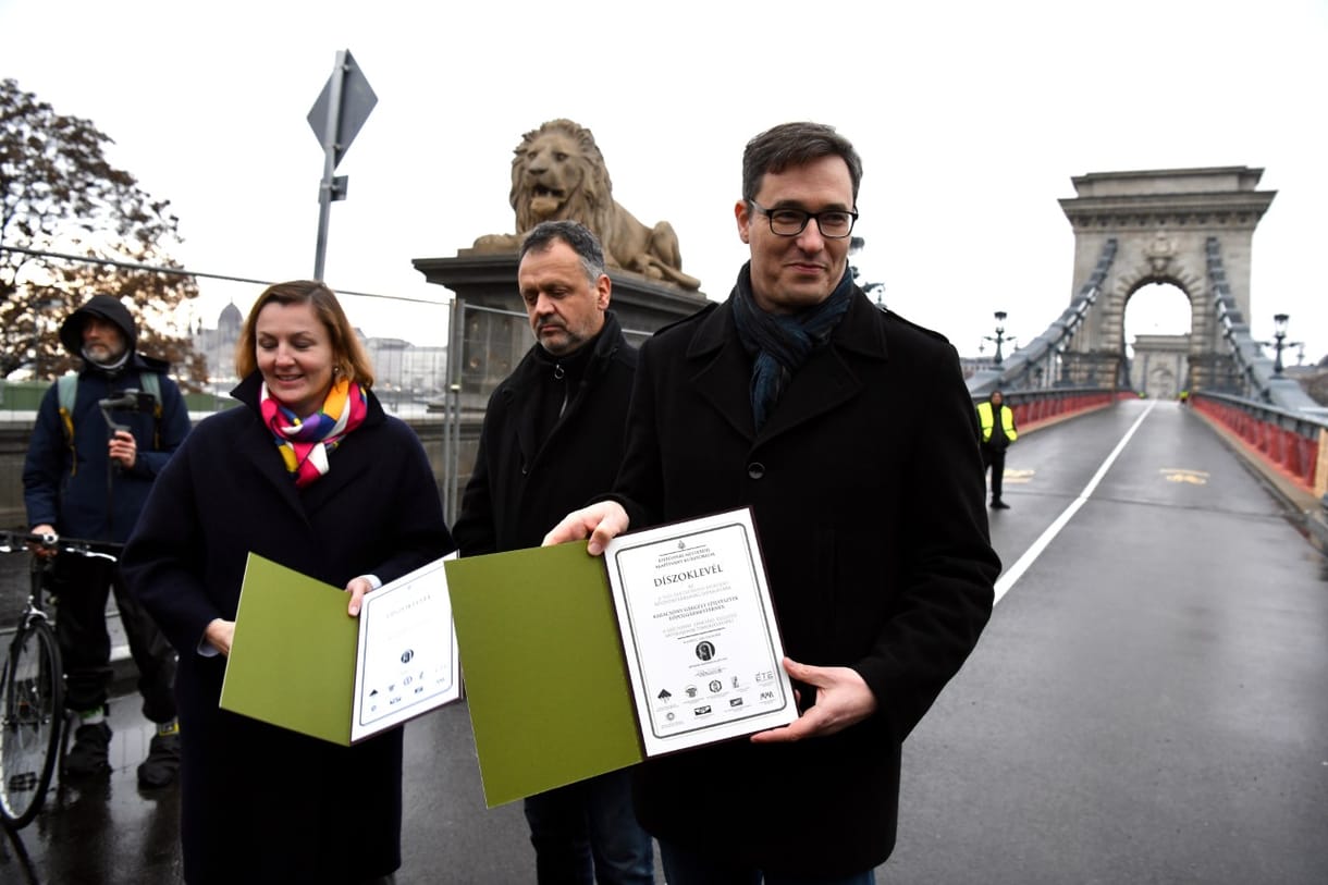 Karácsony: Vitézy Dávid javasolta a Lánchíd új forgalmi rendjét