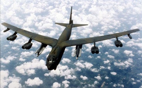 B-52-es Korea fölött