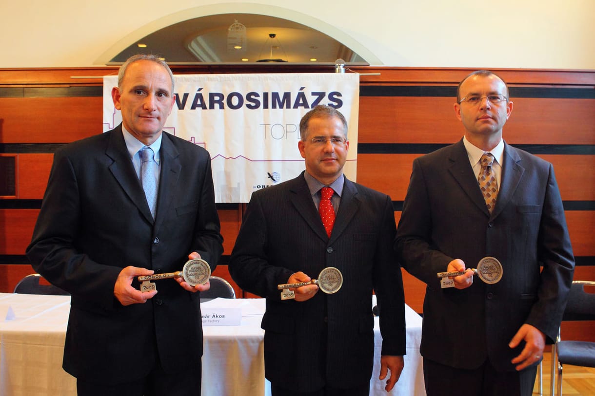 A győzelmi mámorban el ne felejtsük sárba tiporni a vesztest – Városimázs díj 2009