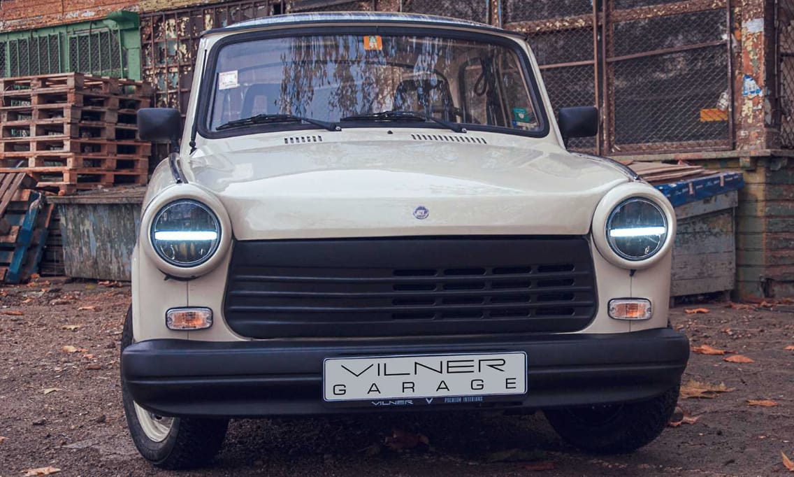 LED-es menetfénnyel hódít ez a régi-új Trabant