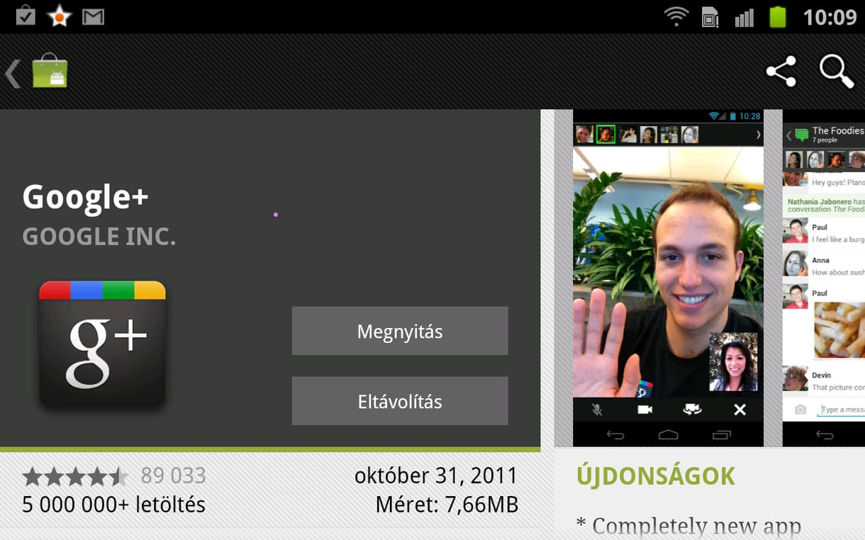 Megérkezett az új Google+ alkalmazás Androidra: teljesen új dizájn! [galéria]