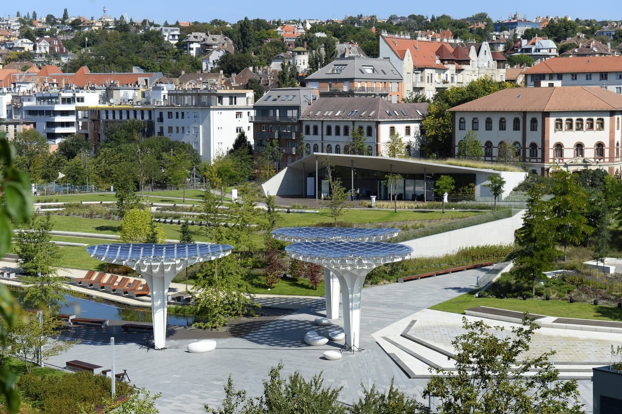 Ilyen lett Buda legújabb parkja, a Széllkapu - fotók