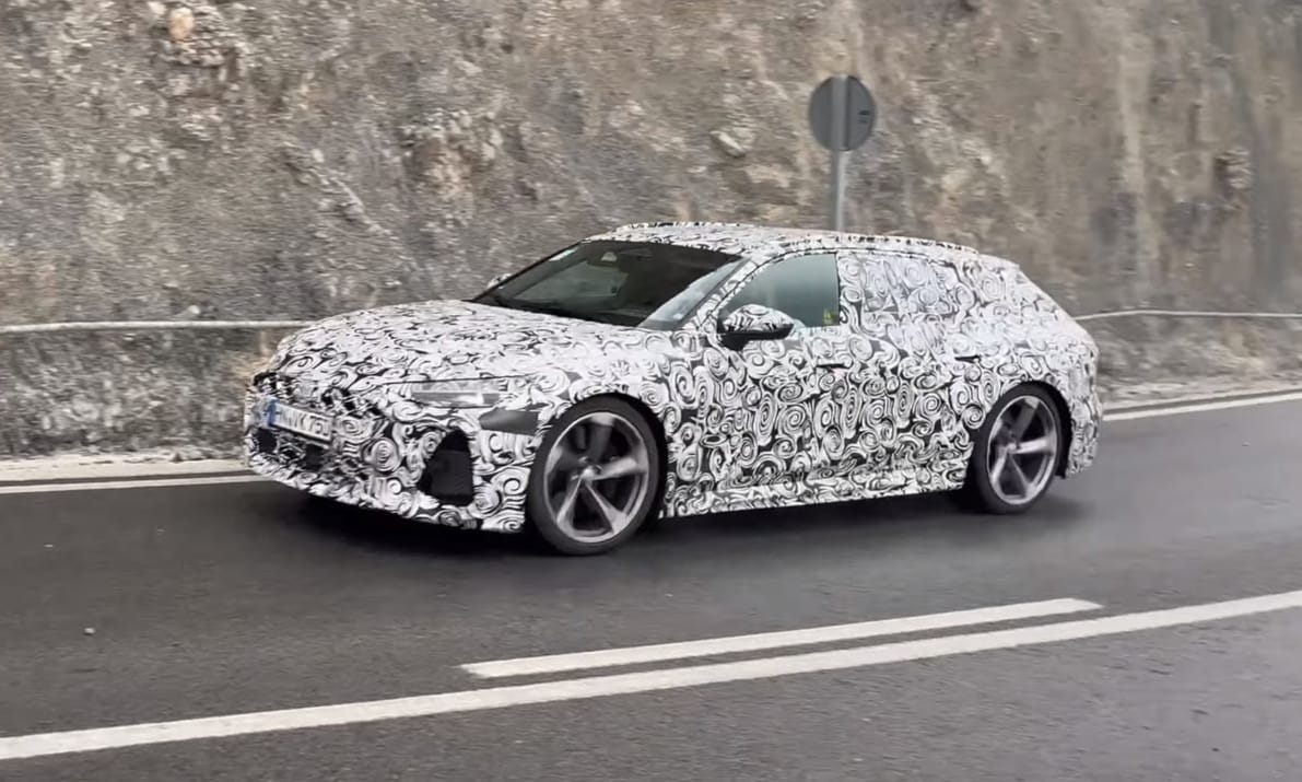 Videón az egyelőre még titkos rekorderős új Audi RS6