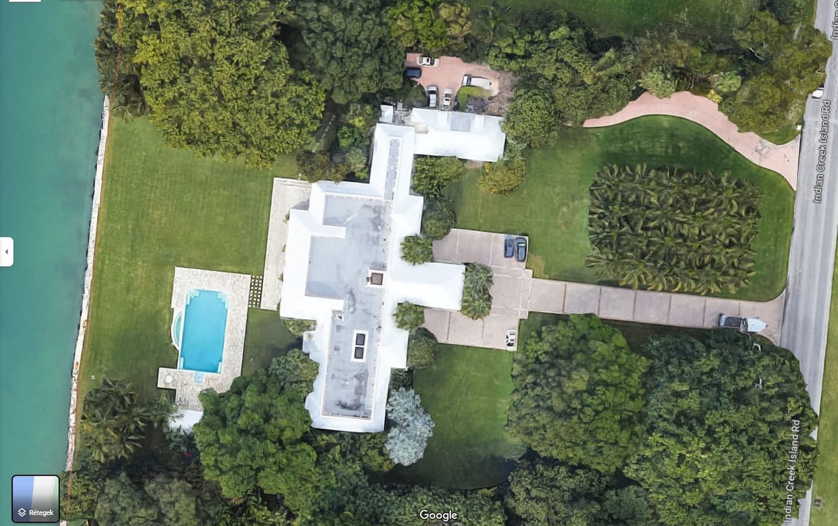 Egy Milliárdosok bunkerének is nevezett floridai szigeten vásárolt magának villát Jeff Bezos