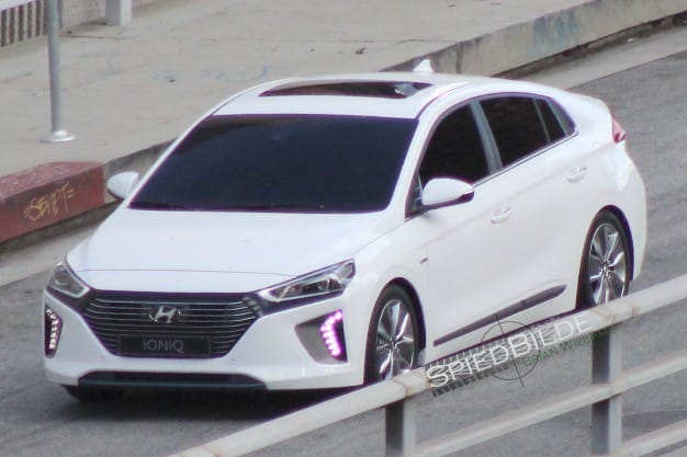 Így fog kinézni: lefotózták a Hyundai elektromos autóját