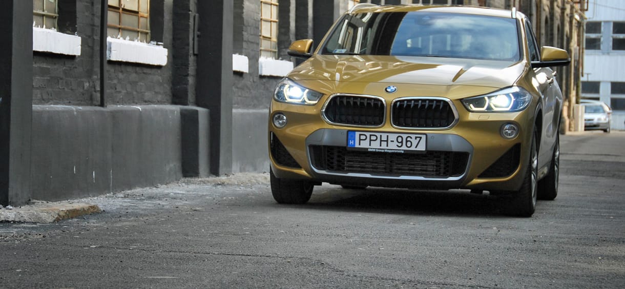 Oldalhelyes dízeles: nyúzópróbán a BMW X2 25d divatterepjáró