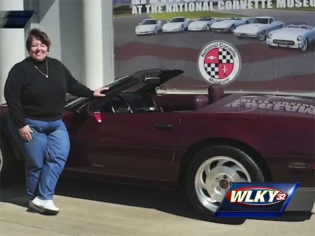 Egy amerikai özvegy a legnagyobb Corvette-fanatikus