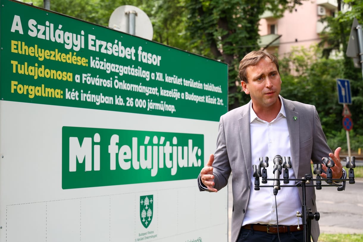 Magára vállalta a Szilágyi Erzsébet fasor felújítását a II. kerület
