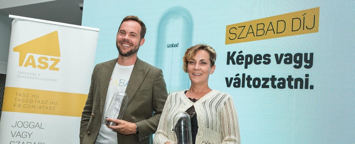 SZABAD-díjat kapott a Freeszfe és Pál Márton