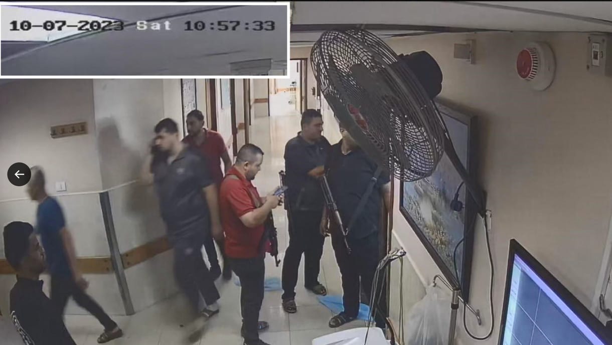 IDF: Felvételek vannak arról, hogy túszokat hurcol a Hamász október 7-én az al-Shifa kórházba
