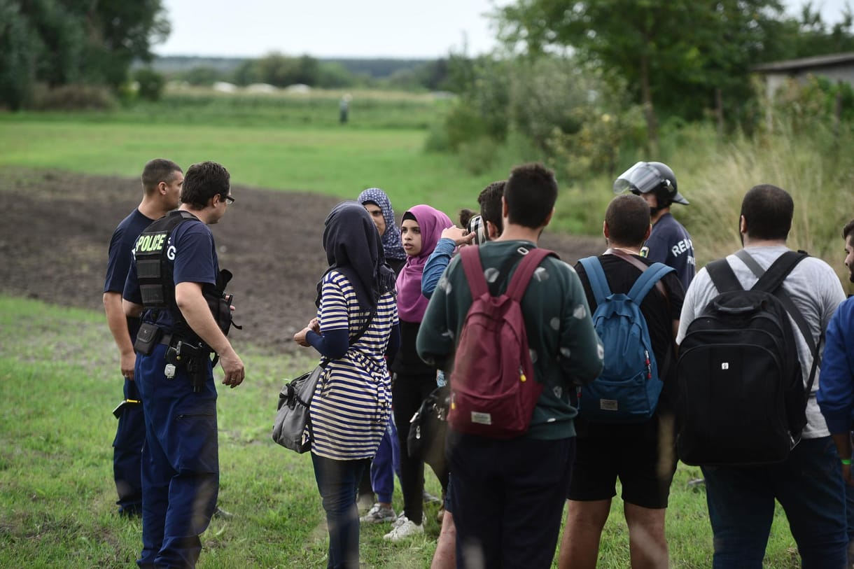 Bicskén is szétszaladt egy csomó menekült