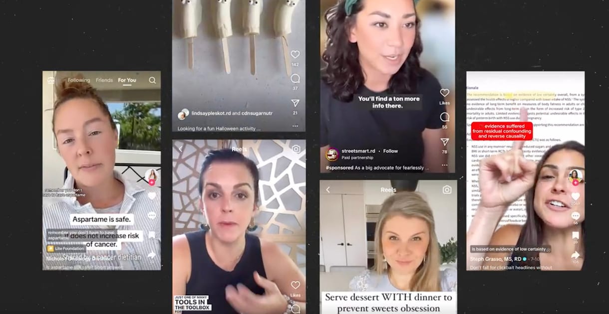 Leleplezték a tiktokos influenszereket: ezért szólt idén nyáron annyi videó arról, hogy a mesterséges édesítők egészségesek