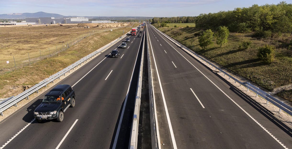 Hármas karambol történt az M6-os autópályán
