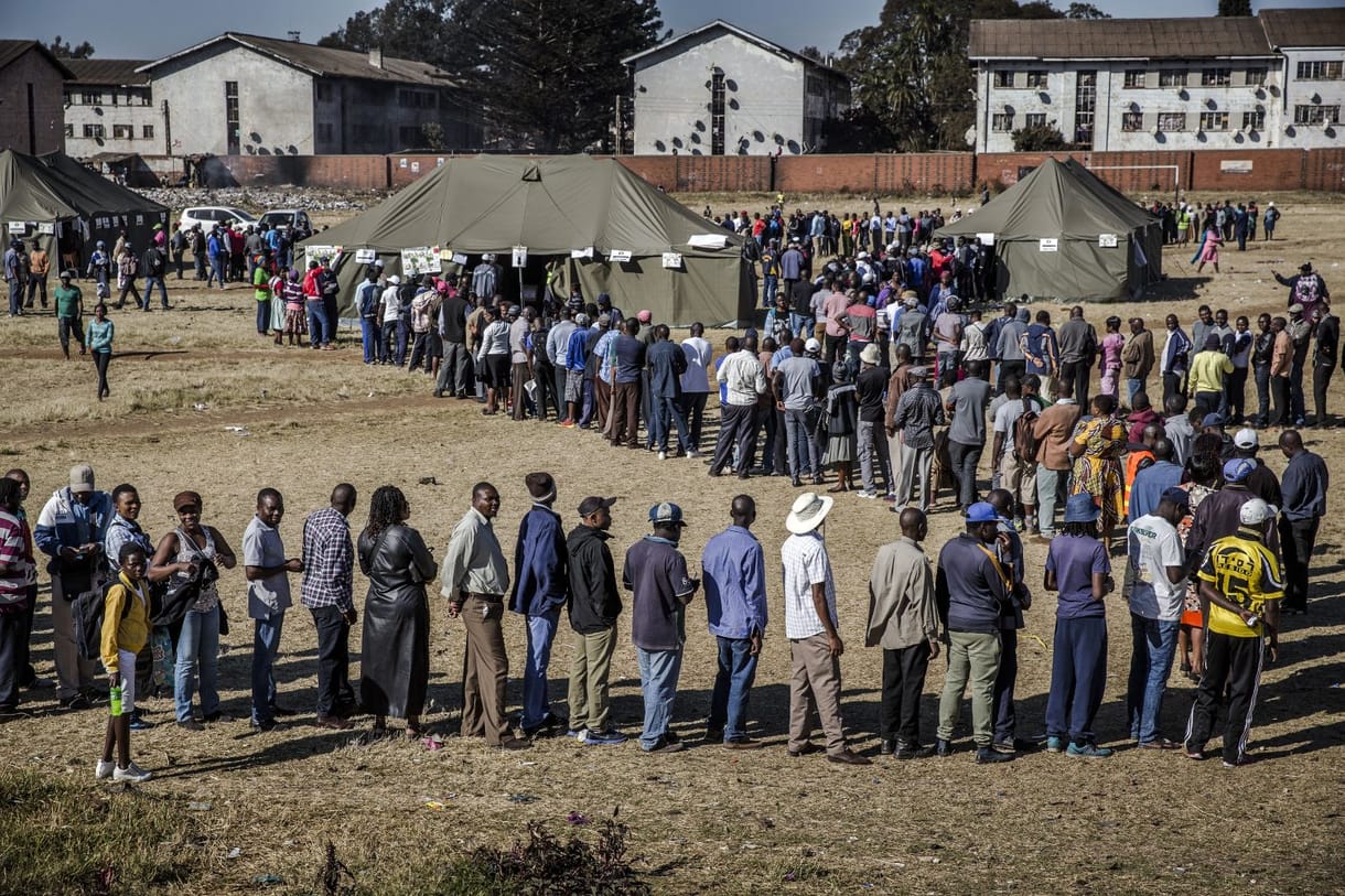 Történelmi választás Zimbabwéban – Galéria!