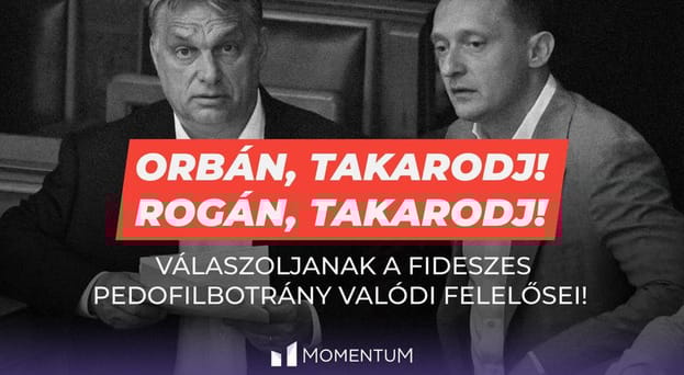 Momentum-tüntetés: több száz ember skandálja, hogy „Orbán, takarodj!”