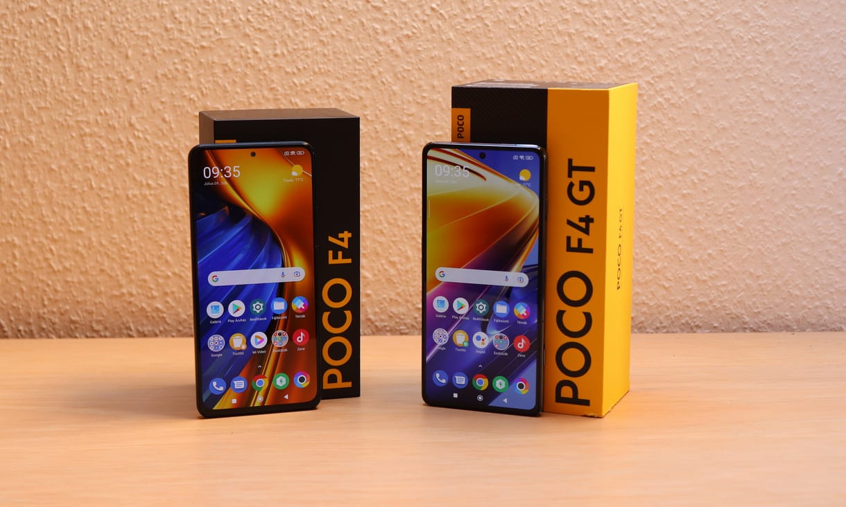 Xiaomi, csak olcsóbban: teszten a remek ár/érték arányú Poco F4 és F4 GT mobilok