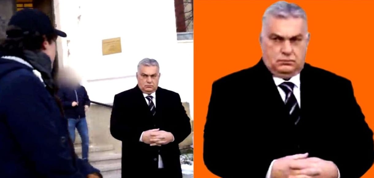 Most Orbán Viktor indította be a mémgyárat: az ember, aki most jön ki a templomból