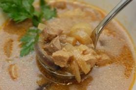 Közbiztonsági májleves - recept