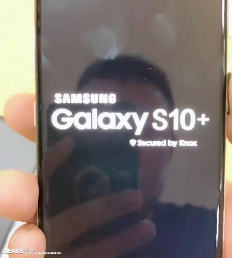 Újabb kémfotó buktatta le a Samsung Galaxy S10+ előlapját