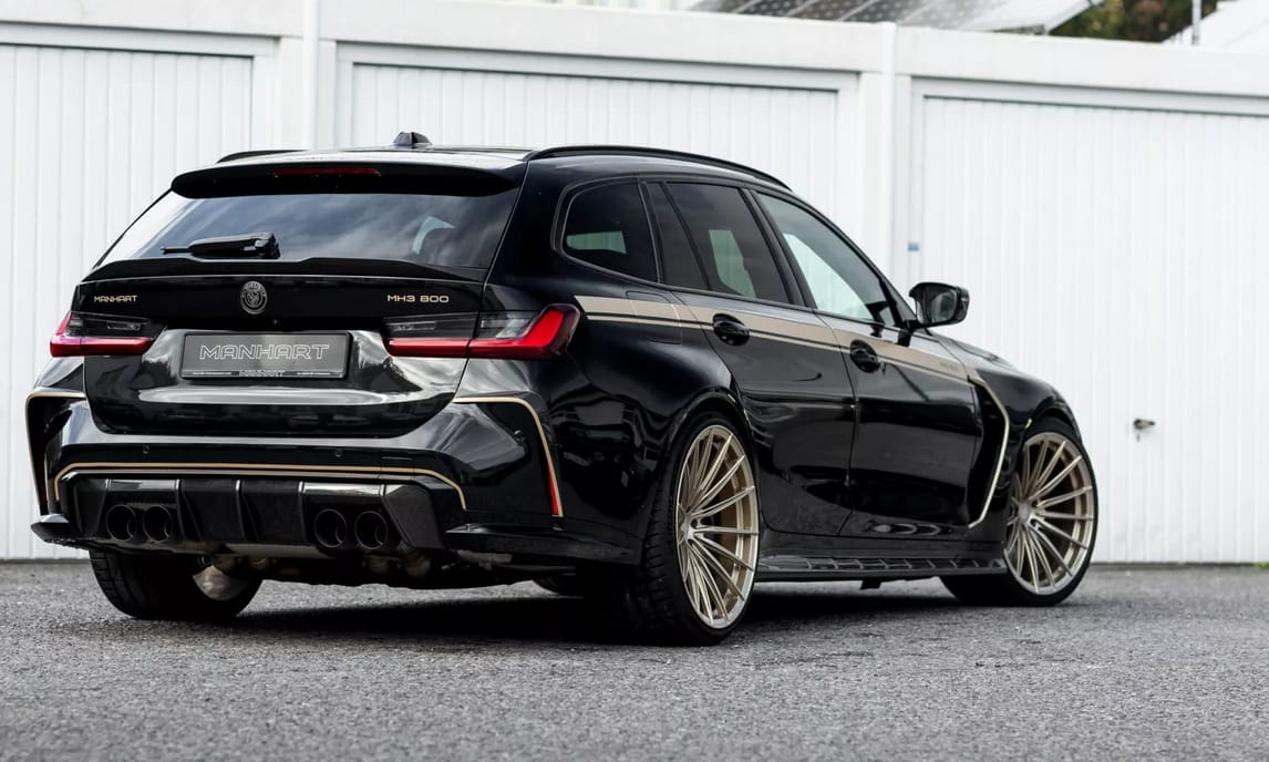 Sportkombi a javából: M5-öst reggelizik a 855 lóerős új BMW M3 Touring