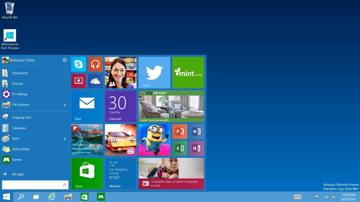 Bemutatták: itt a kissé színtelen-szagtalan Windows 10