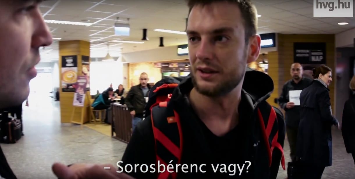 Soros-bérenceket próbáltunk lebuktatni Ferihegyen - videó