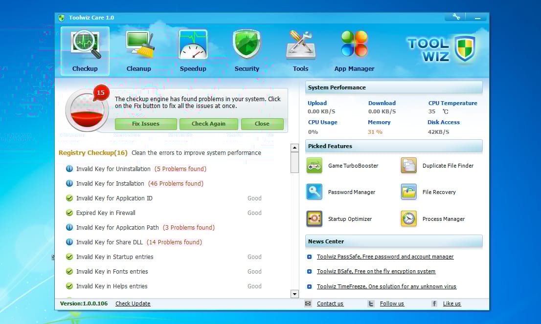 Takarítsuk és gyorsítsuk a Windowst néhány mozdulattal