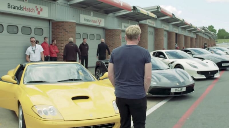 Az összes szupersportkocsiját elővette Gordon Ramsay – videó