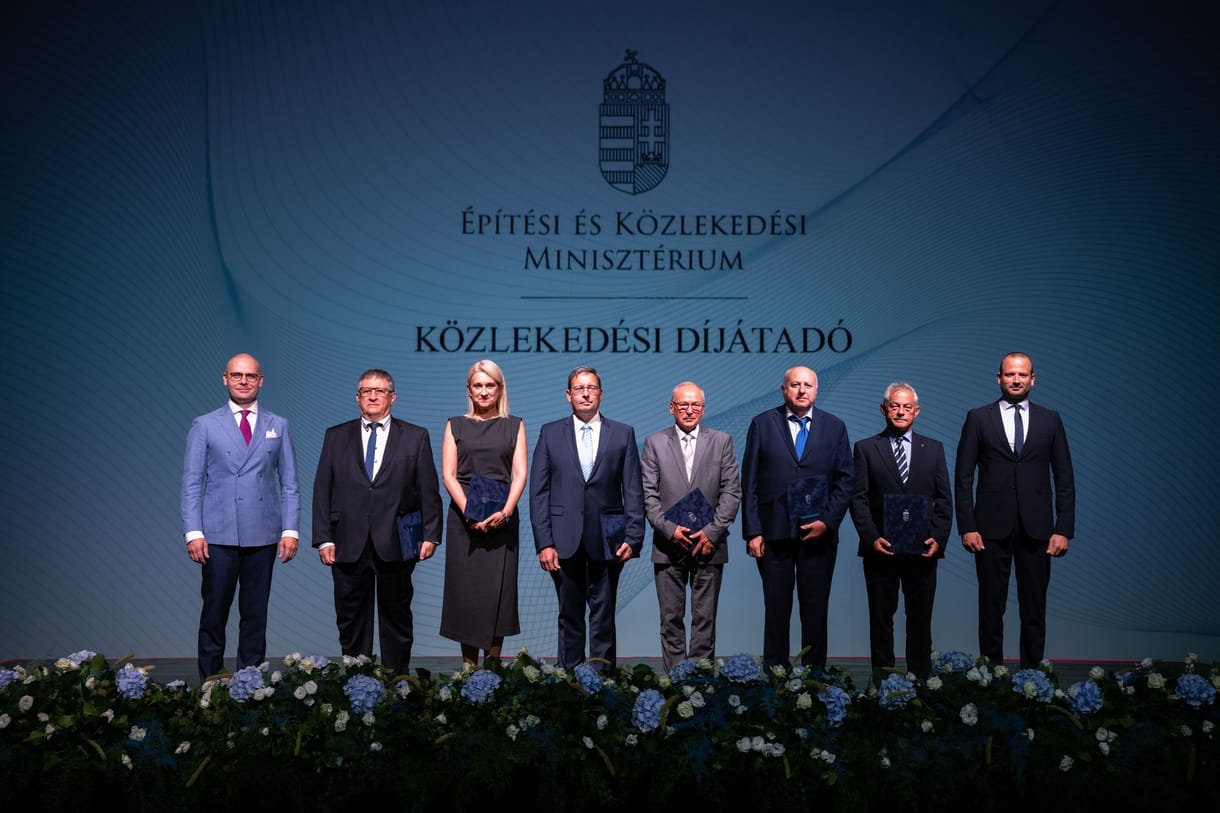 Állami díjjal tüntették ki a MÁV vezérigazgatóját