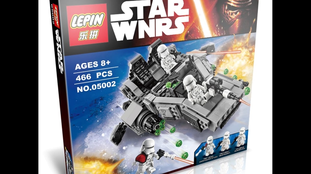 Hallott már a Lepin cég Star Wnrs játékszettjeiről? Pedig jól futottak a letartóztatásokig