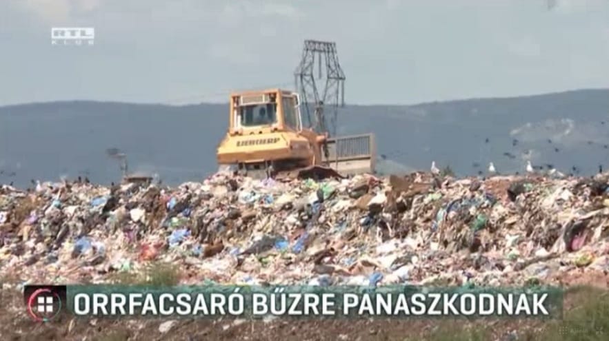 Még mindig bűztől és zajtól szenvednek a királyszentistváni hulladéklerakónál élők