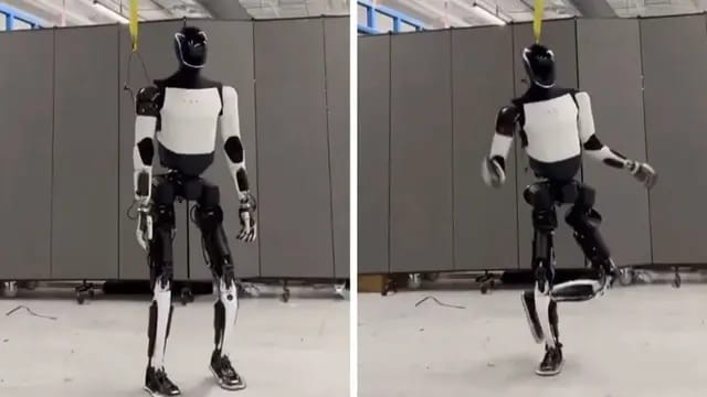 Így táncol a Tesla humanoid robotja, Optimus – videó