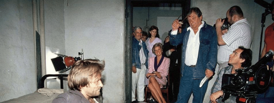 Egy fotó az örökkévalóságnak: amikor Diana hercegnő Makk Károly forgatásán járt