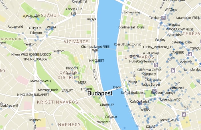 Itt megnézheti, hol netezhet ingyen a világban