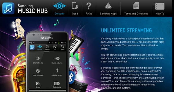 Elindult a Music Hub - a Samsung válasza az iTunes-ra