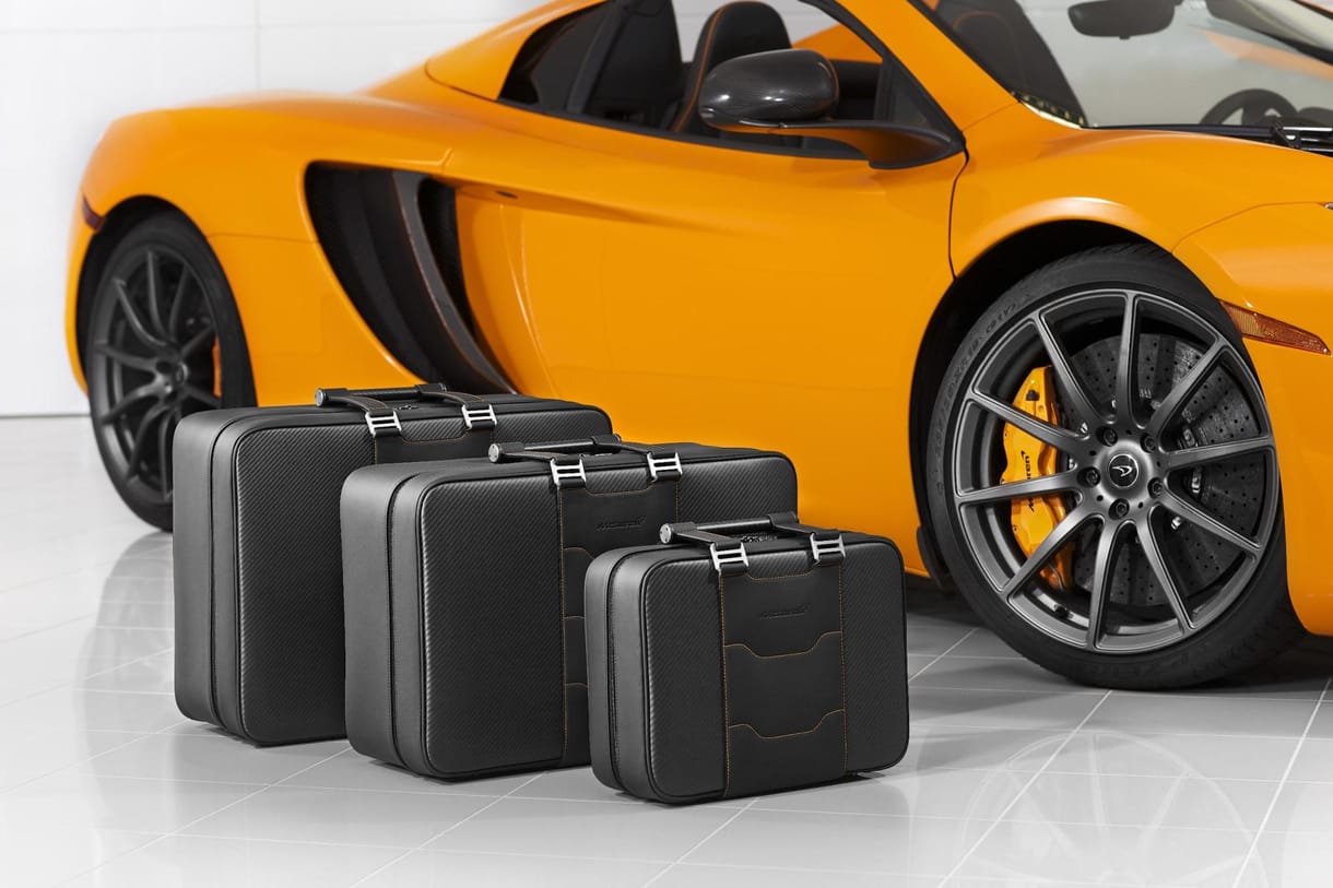 Még a bőröndöket is megtervezik a McLarenhez