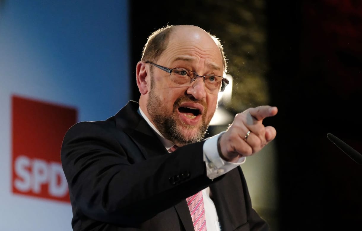 Tarolt az egyedüli jelöltként induló Martin Schulz