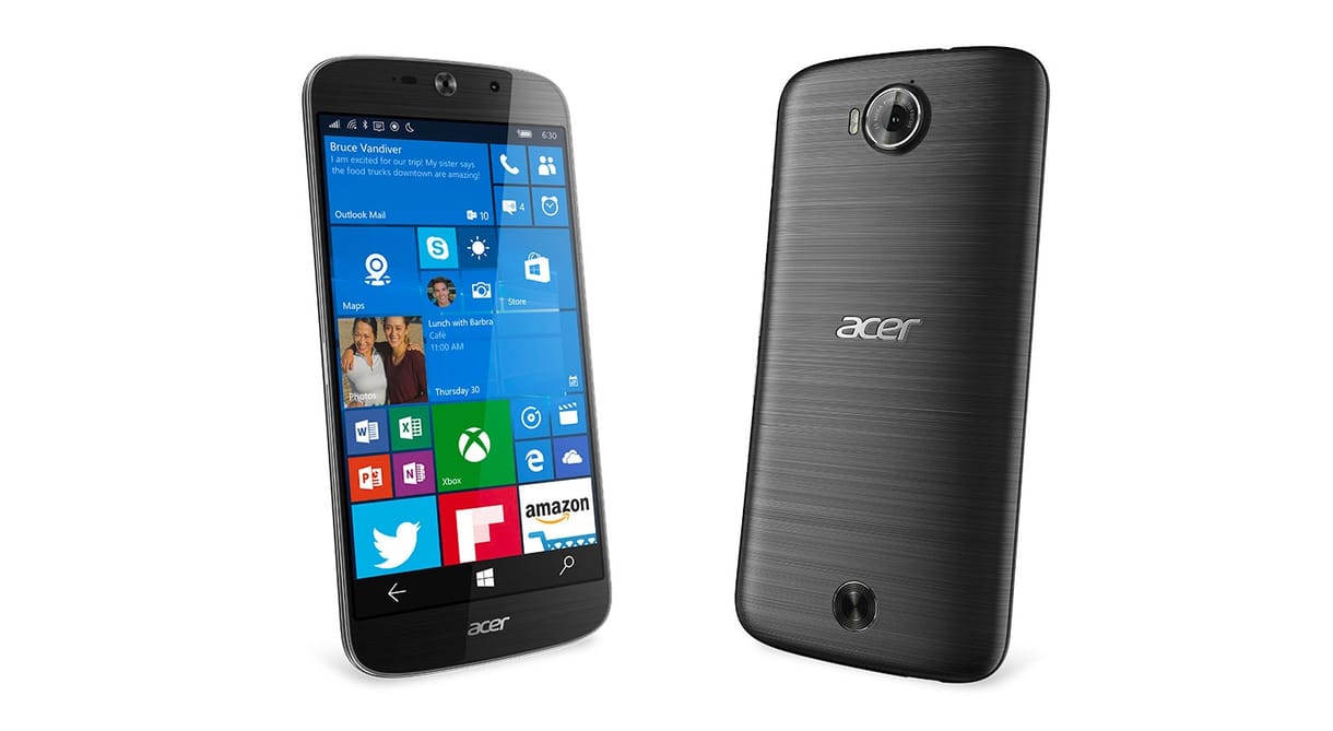 Kiderült, mikor jelenik meg az Acer ütős windowsos telefonja