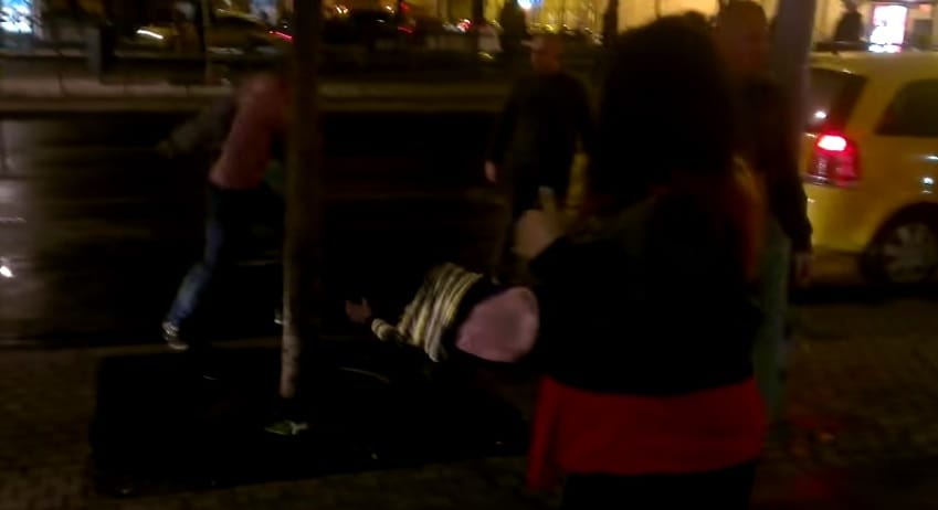 Videó: Újabb verekedés történt a Belvárosban