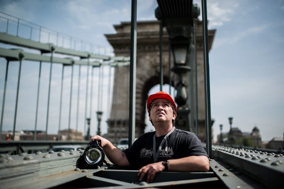 A Lánchíd titokőre vitt le minket Budapest gyomrába
