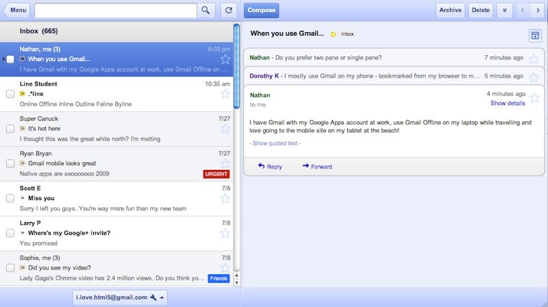 Offline is elérhető Gmail, Google Docs és Google Calendar