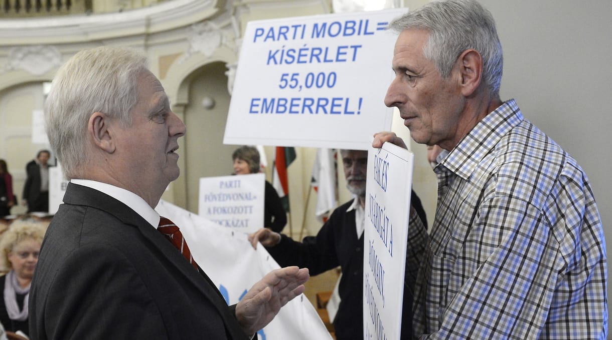 Tarlós szerint áprilisig már nem érdemes foglalkozni a Római-parttal